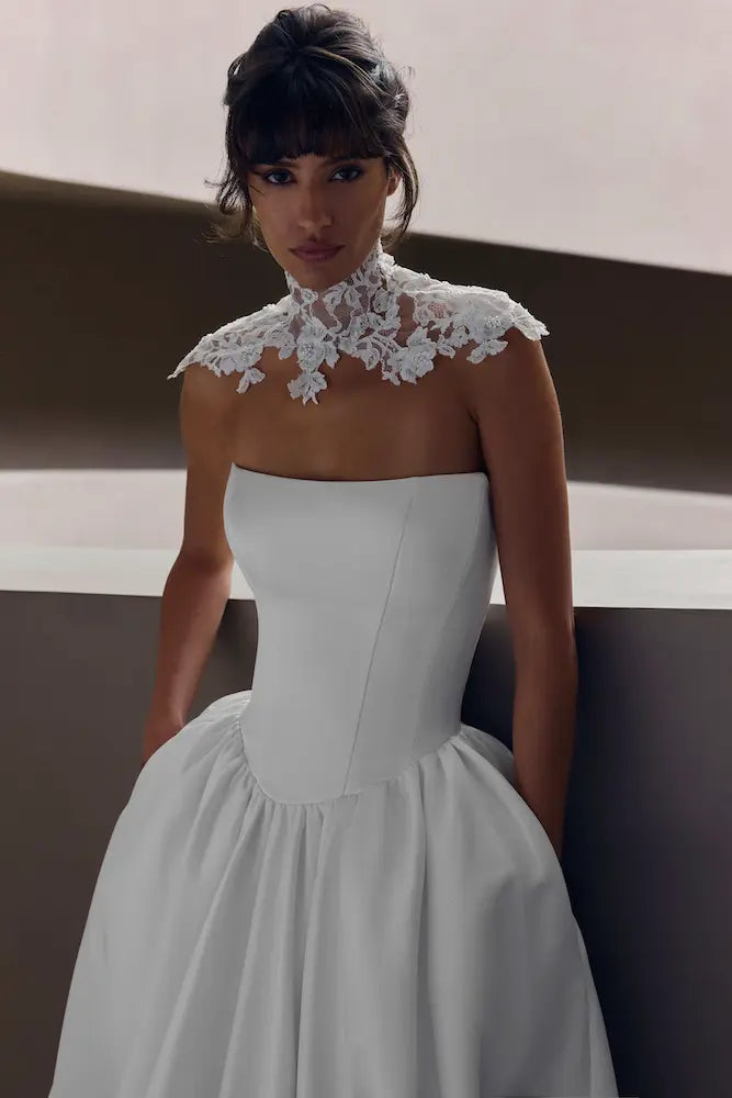 Milla Nova White and Lace Norienne Wedding Dress | Marrime Newcastle