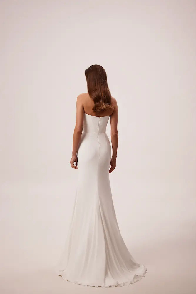 Milla Nova White and Lace Virgo Wedding Dress | Designer Wedding Dress