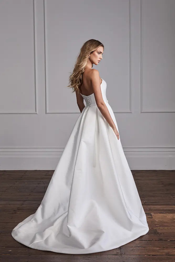 Suzanne Neville Camille wedding dress