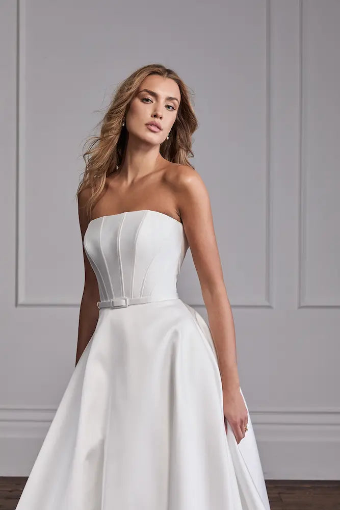Suzanne Neville Camille wedding dress