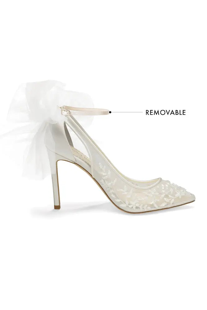 Bella Belle Edna Lace High Heel Wedding Shoes