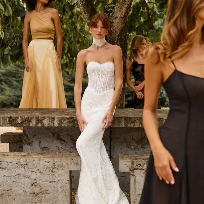 Made With Love Winnie Basque Wedding Dress