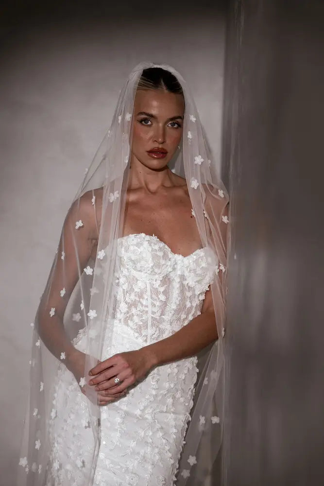 Made with Love Wedding Posie Veil POSIE - MADE WITH LOVE BRIDAL — Bride + Winter main image 3