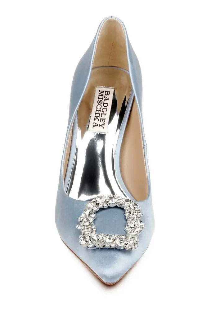 
                  
                    Badgley Mischa Cher Azure Blue Wedding Shoes
                  
                