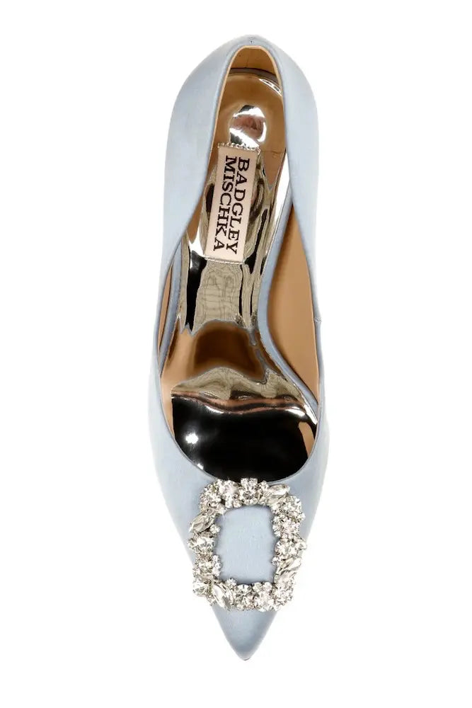 
                  
                    Badgley Mischa Cher Azure Blue Wedding Shoes
                  
                