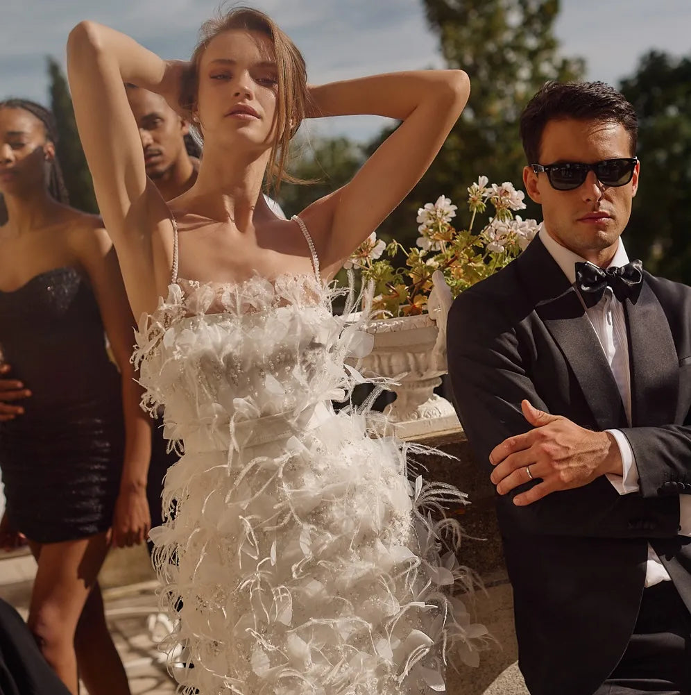 Designer wedding dresses and shoes