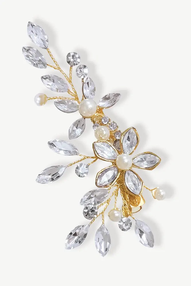 
                  
                    Ivory & Co. Sweetpea Bridal Hairclip Gold
                  
                