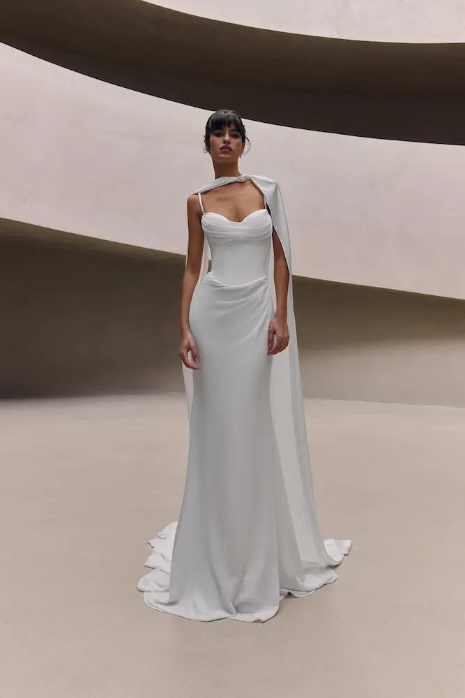 Milla Nova White and Lace Charelle