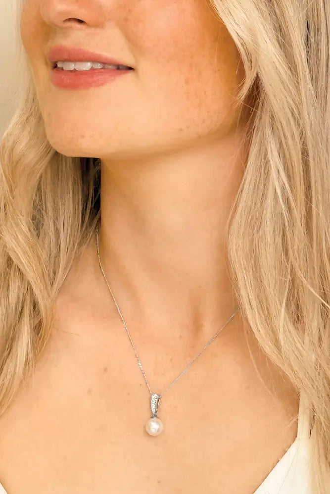 Ivory & Co Berwick Brides Pearl Pendant Necklace
