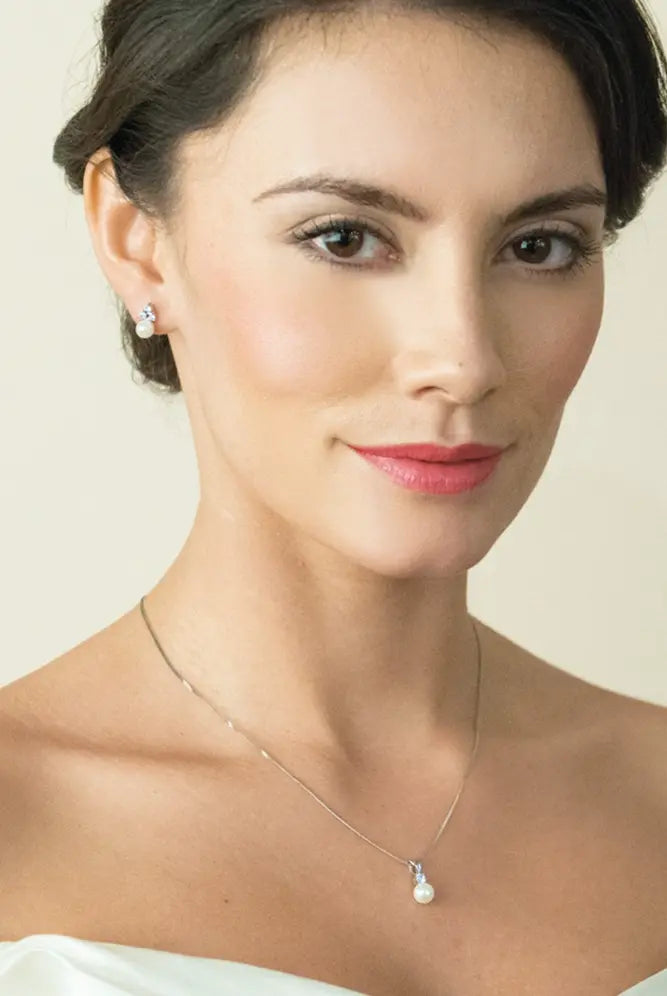 Ivory & Co. Classic Pearl Jewellery Set