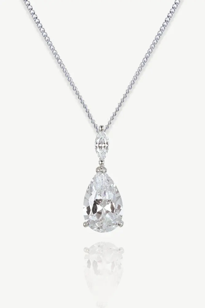 
                  
                    Ivory & Co. Genova Bridal Pendant Necklace Silver
                  
                