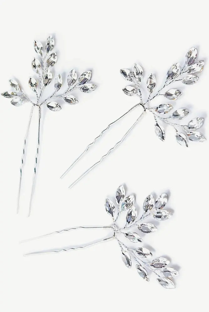 Ivory & Co. Moonspray Hairpin Set