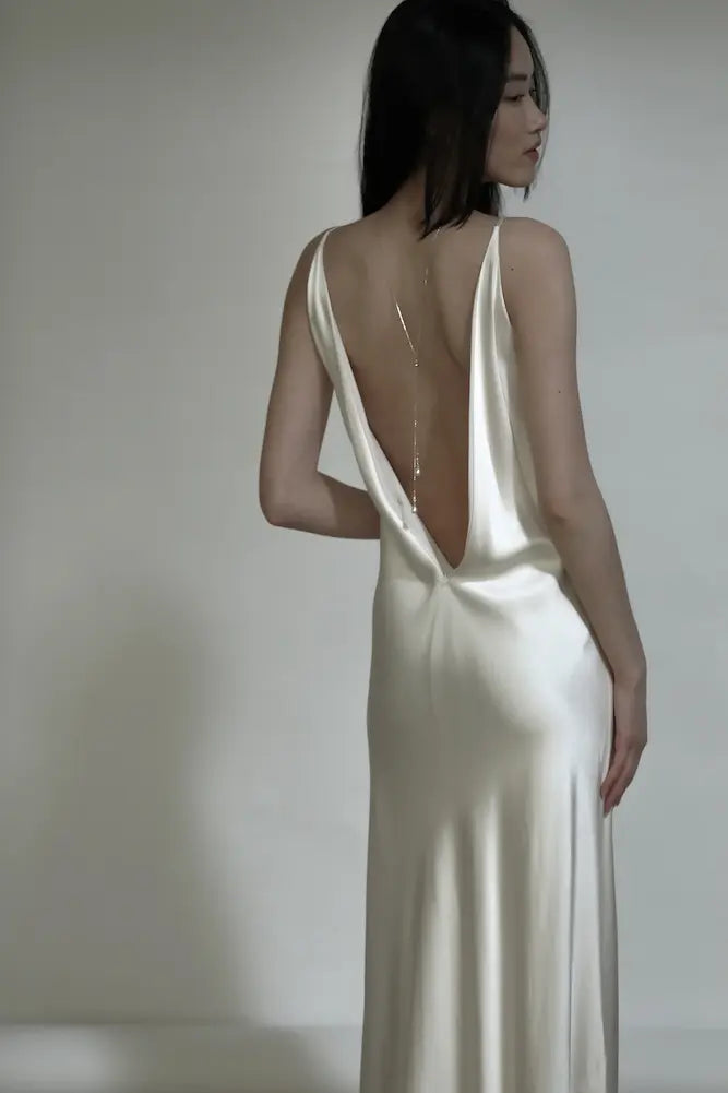 Wedding brides back necklace