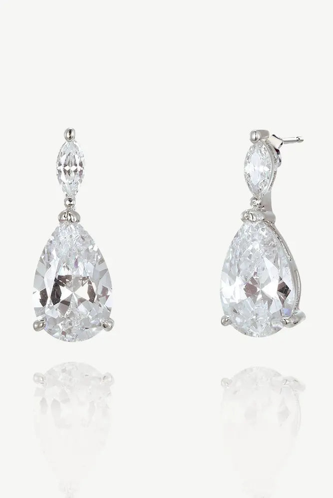 
                  
                    Ivory & Co. Genova Brides Earrings Silver
                  
                