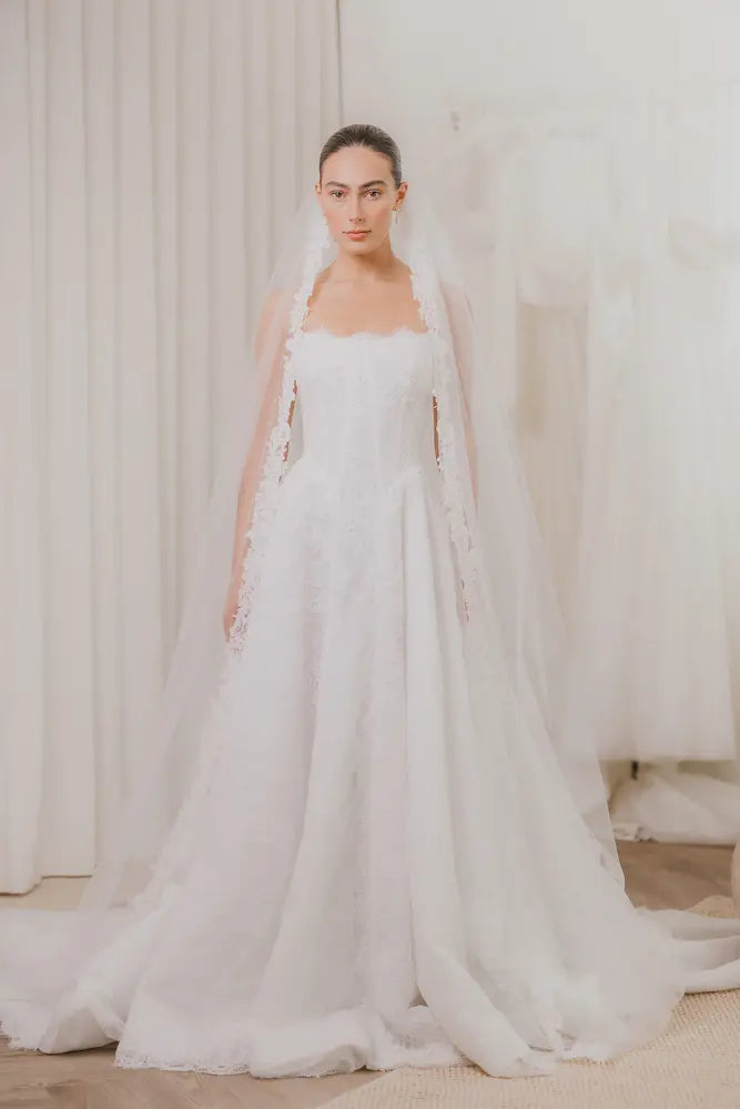 Alena Leena Dahlia Lace Wedding Dress
