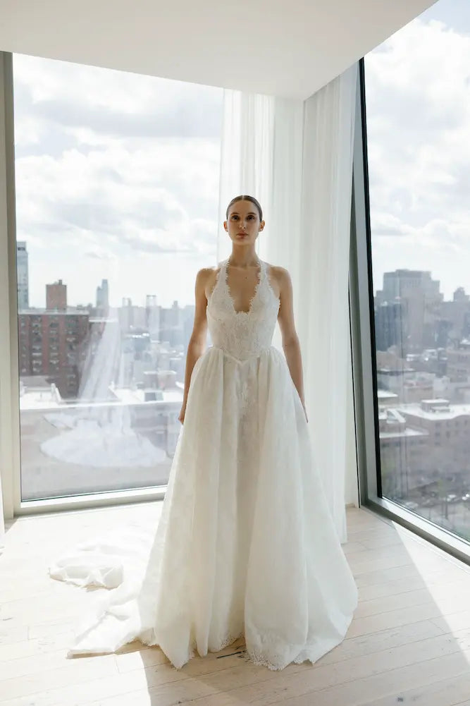Alena Leena Felicia designer wedding dress