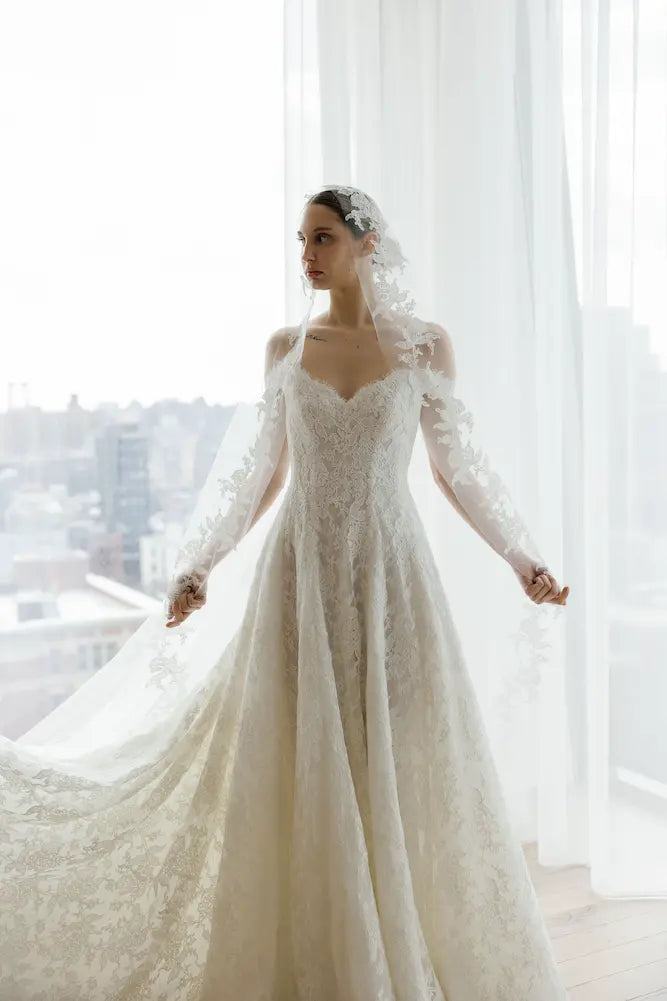 Alena Leena Kalina designer wedding dress