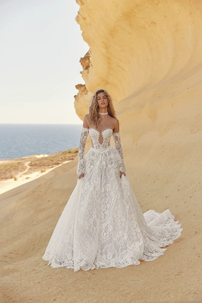 Eva Lendel Argo designer wedding dress