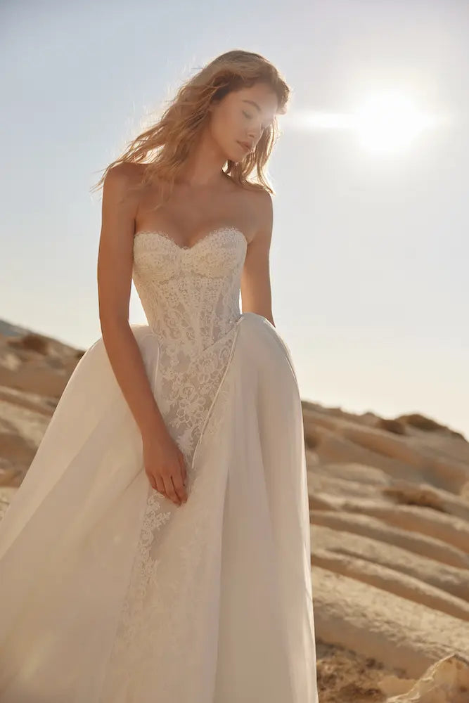 Eva Lendel Topaz designer wedding dress