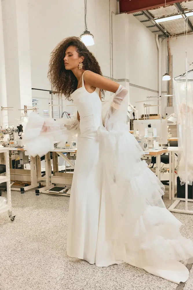 designer wedding dress grace loves lace James