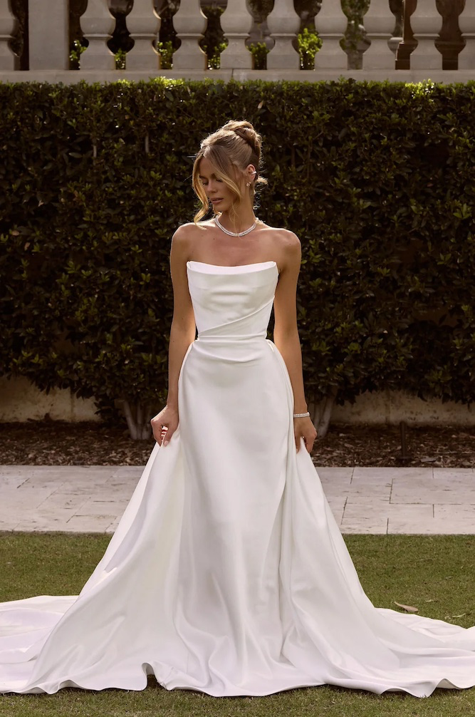 Jane Hill Kennedy designer wedding dress
