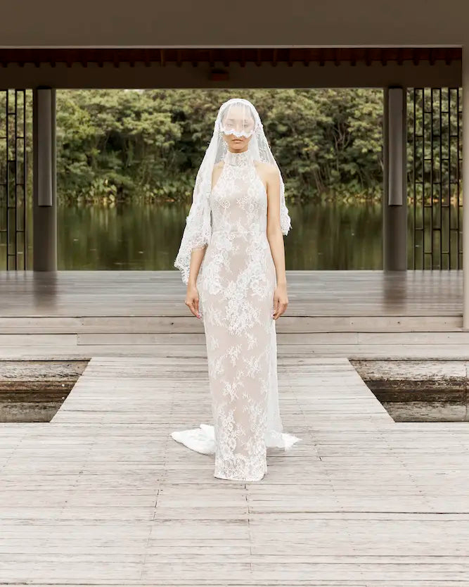 kyha bride Germain wedding dress