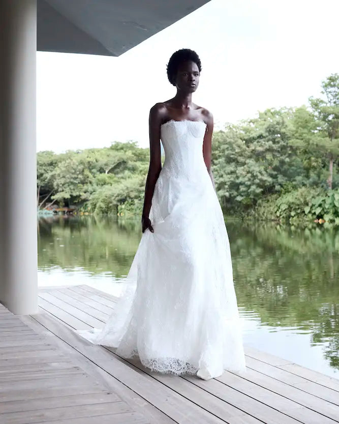 kyha bride Gibson wedding dress