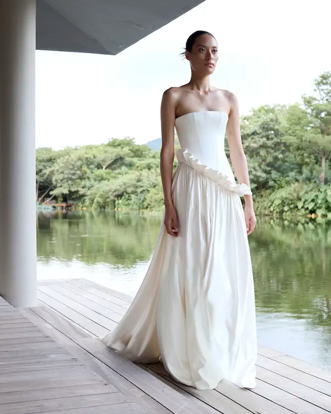 kyha bride lotus wedding dress
