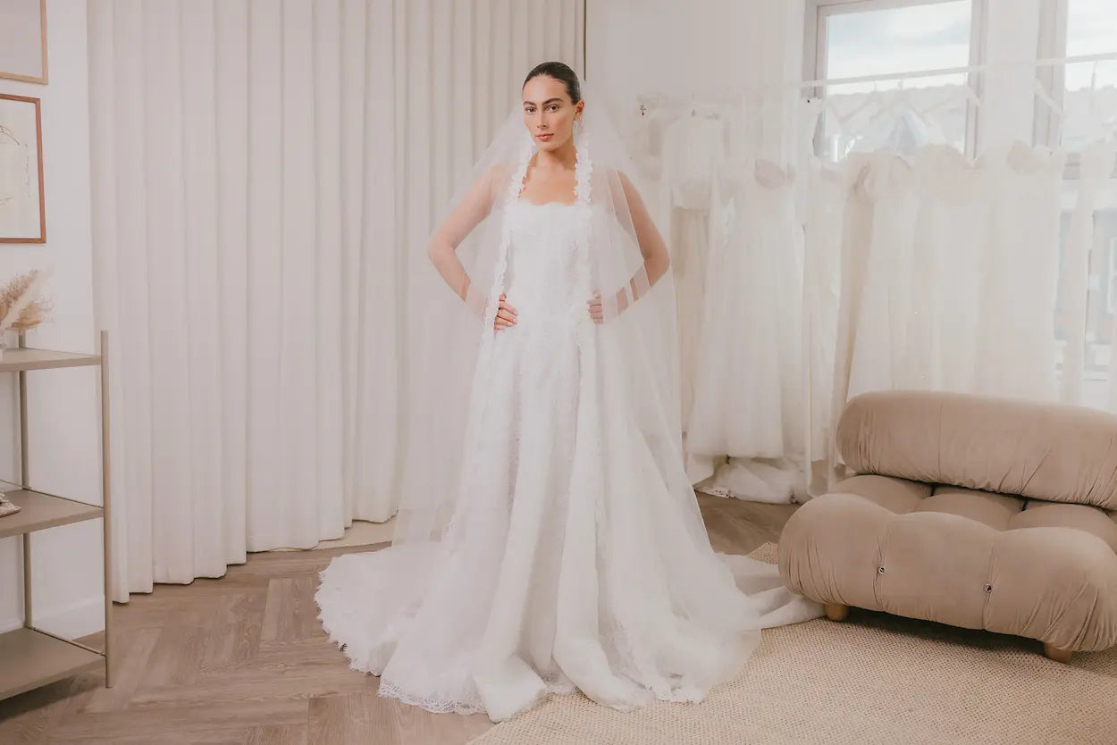 Alena Leena Dahlia wedding dress