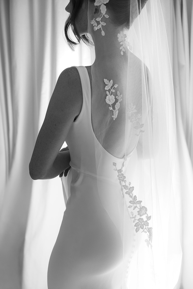 Grace Loves Lace designer wedding dress and veil