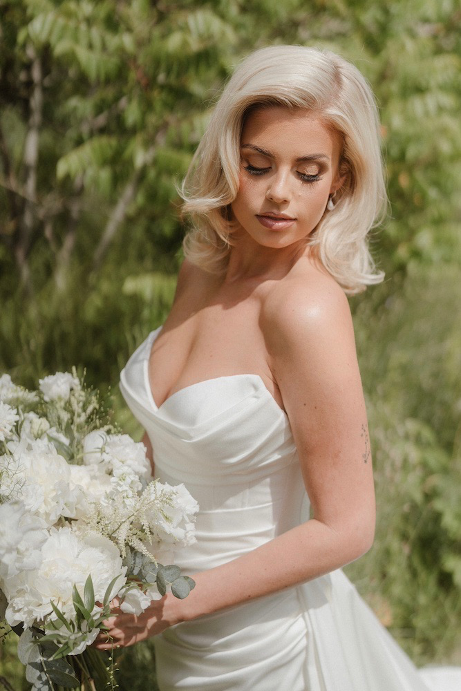 Marrime bride Jane Hill Huntleigh