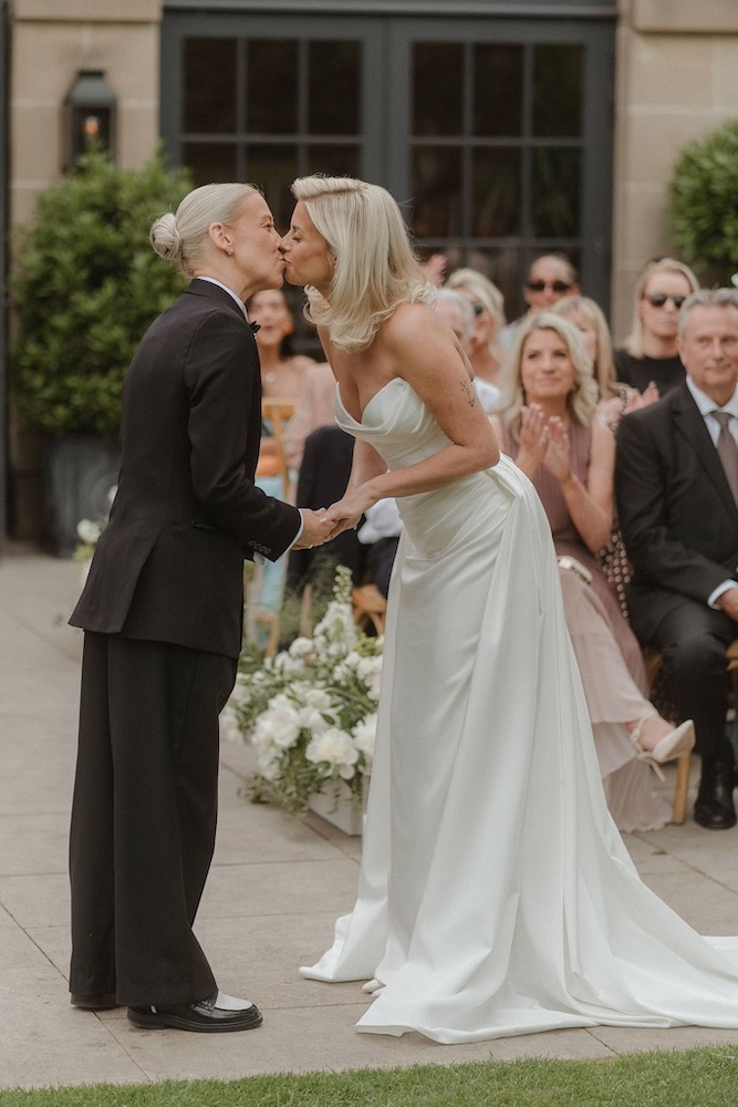 Marrime bride Jane Hill Huntleigh wedding dress