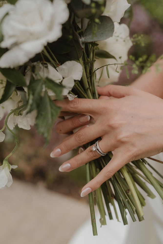 Marrime bride Jane Hill Huntleigh