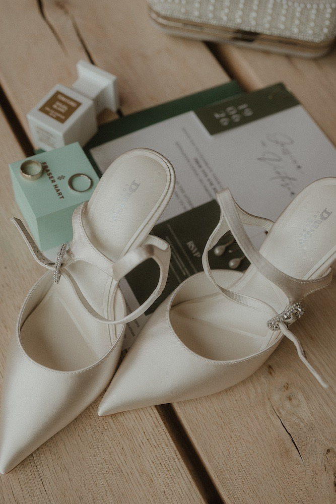 Real Marrime bride wedding shoes