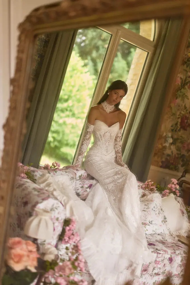 designer wedding dress Milla Nova by Lorenzo Rossi Avenara