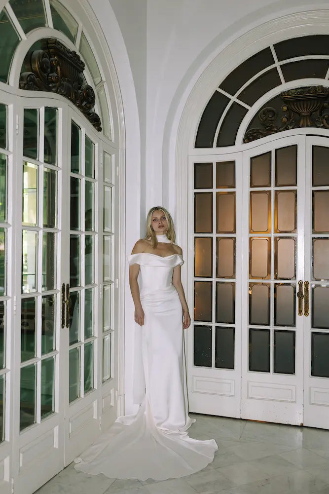 MWL Bride Brooks Designer Wedding Dress