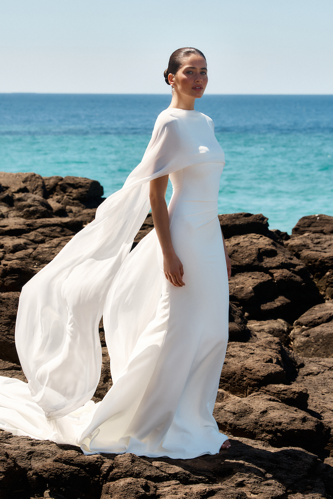 MWL Bride Gates designer wedding dress