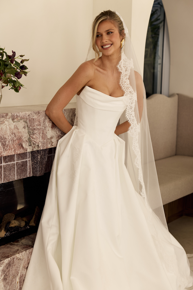 MWL Bride Monroe designer wedding dress