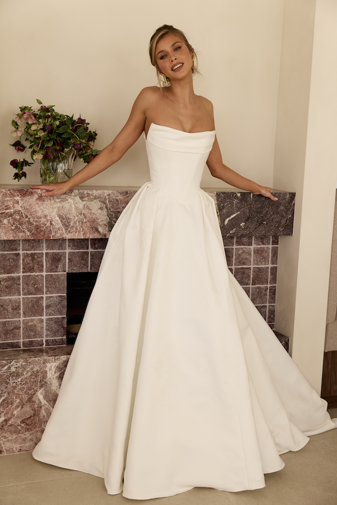 MWL Bride Monroe designer wedding dress