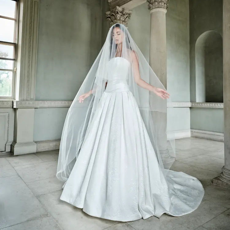 suzanne neville captivating wedding dress
