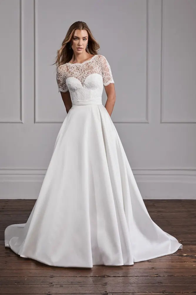 Suzanne neville Cherie wedding dress