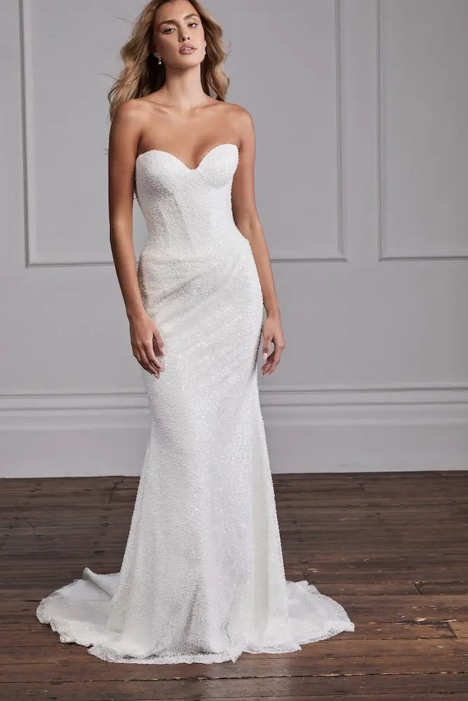 designer wedding dresses suzanne neville glimmer