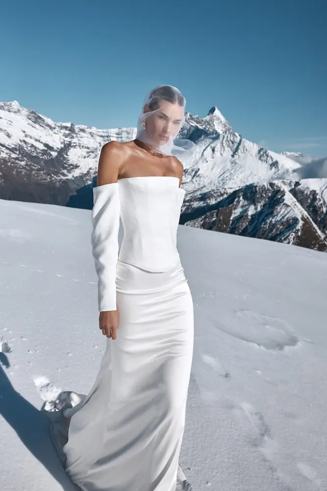 Modern Winter Wedding Dresses: A Marrime Bridalwear Style Guide Modern Winter Wedding Dresses: A Marrime Bridalwear Style Guide
