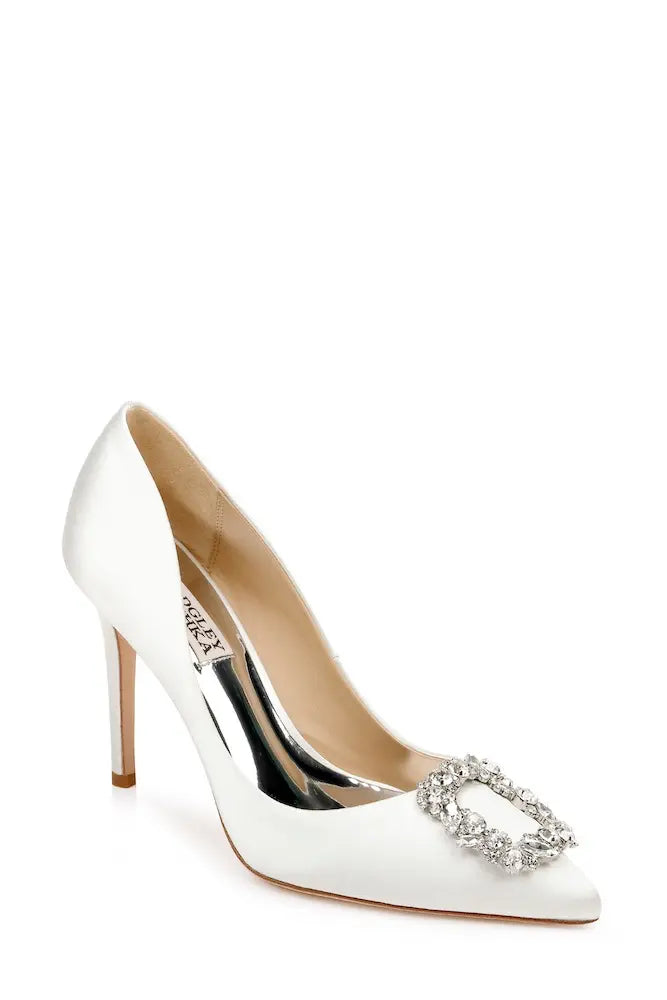 Badgley Mischka Cher Wedding Shoes