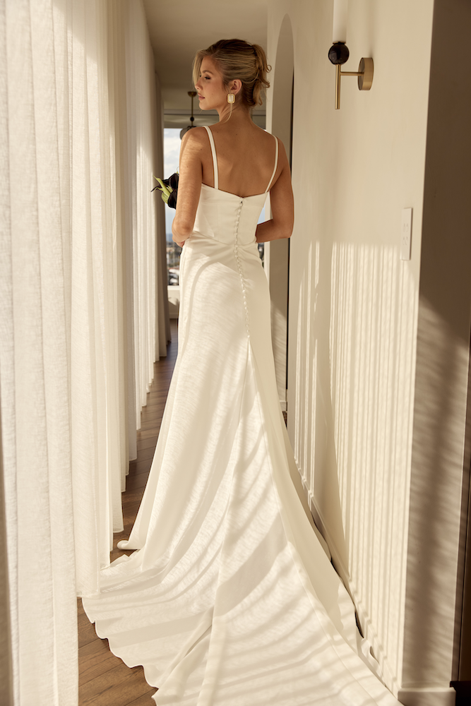 MWL Asher designer wedding dress