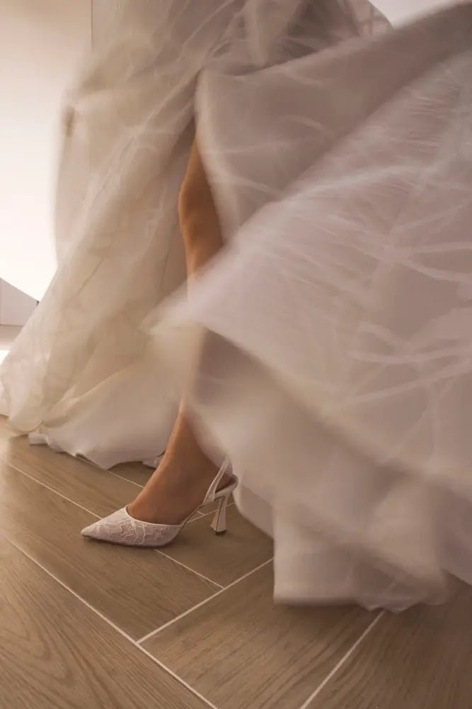 designer wedding shoes Harlo Gigi Lace