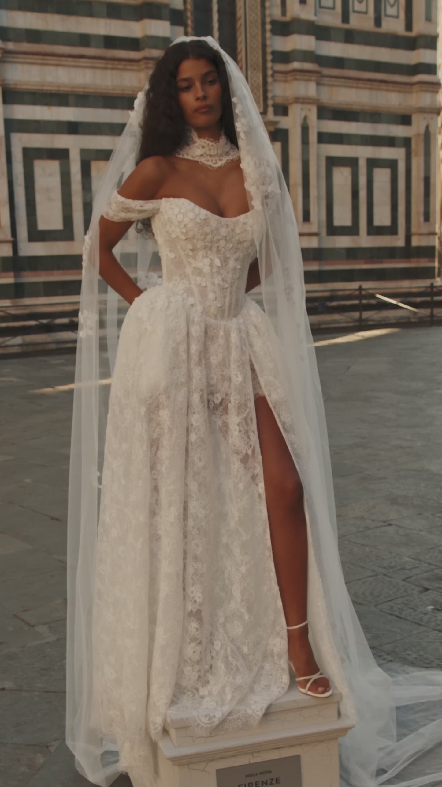 Milla Nova Liorina designer wedding dress