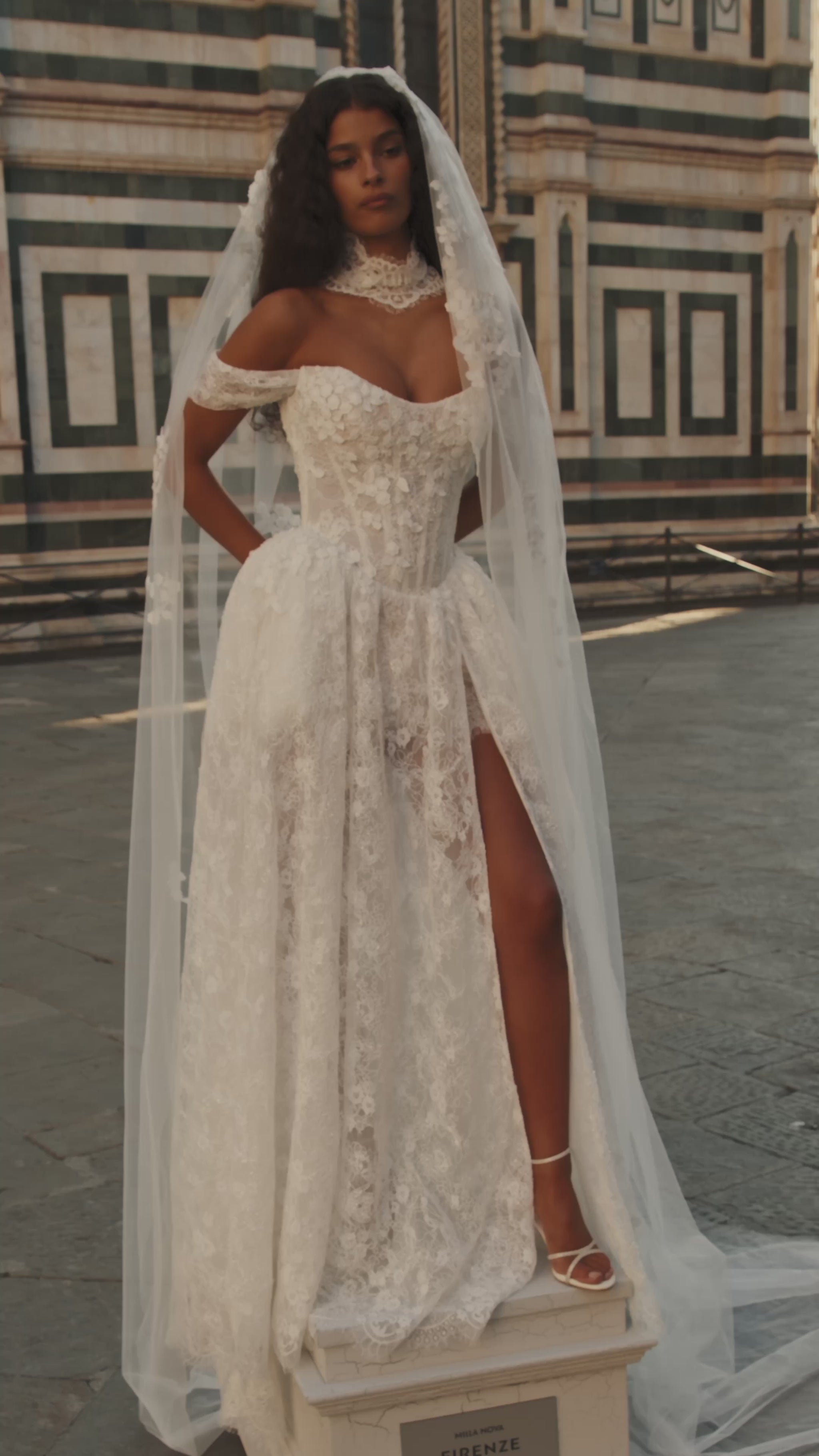 Milla Nova Liorina designer wedding dress