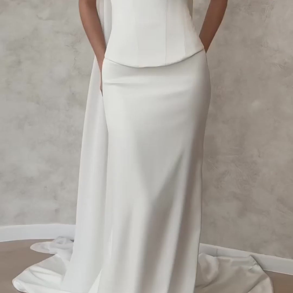 
                  
                    Load and play video in Gallery viewer, kyha bride vermont corset and nix skirt
                  
                