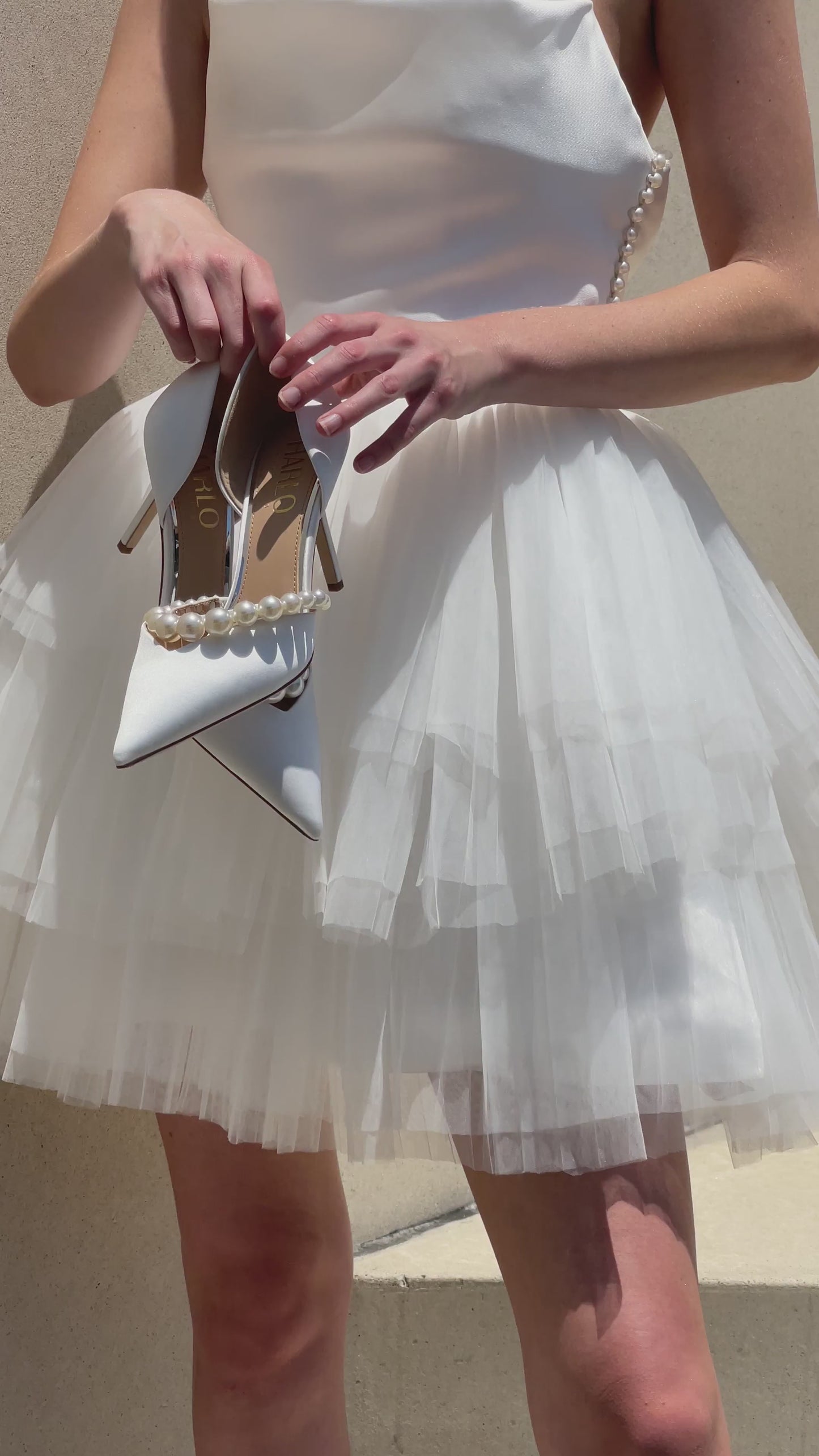 Harlo Emma D'Orsay Wedding Shoes